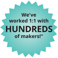 Learn to Make a Product | One-on-One Support Learn to Make a Product | One-on-One Support